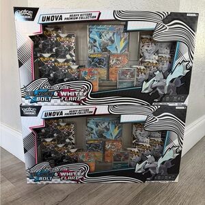 Pokemon Black & White Unova Premium Collection 2 boxes